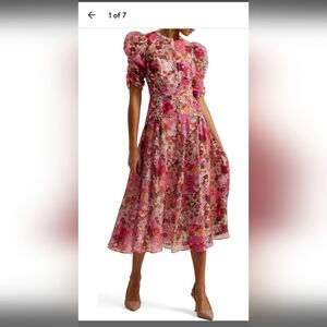 TED BAKER Botani midi dress brand new with tags size 1
